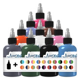 50 Fabulous Colors Set 2 Tattoo Ink - StarBrite Colors